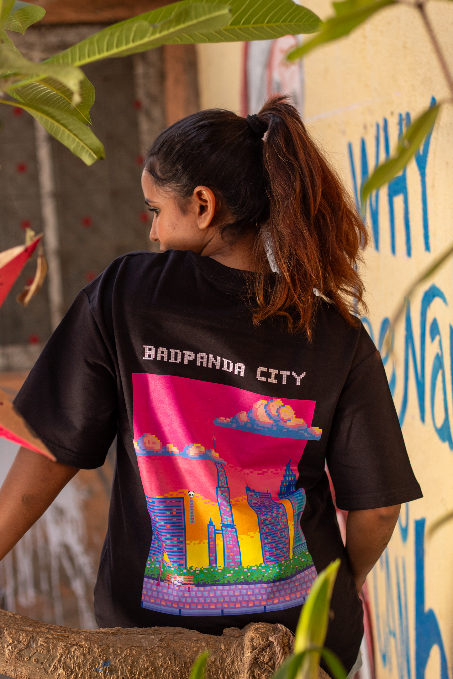 Oversized T-shirt: Bad Panda City