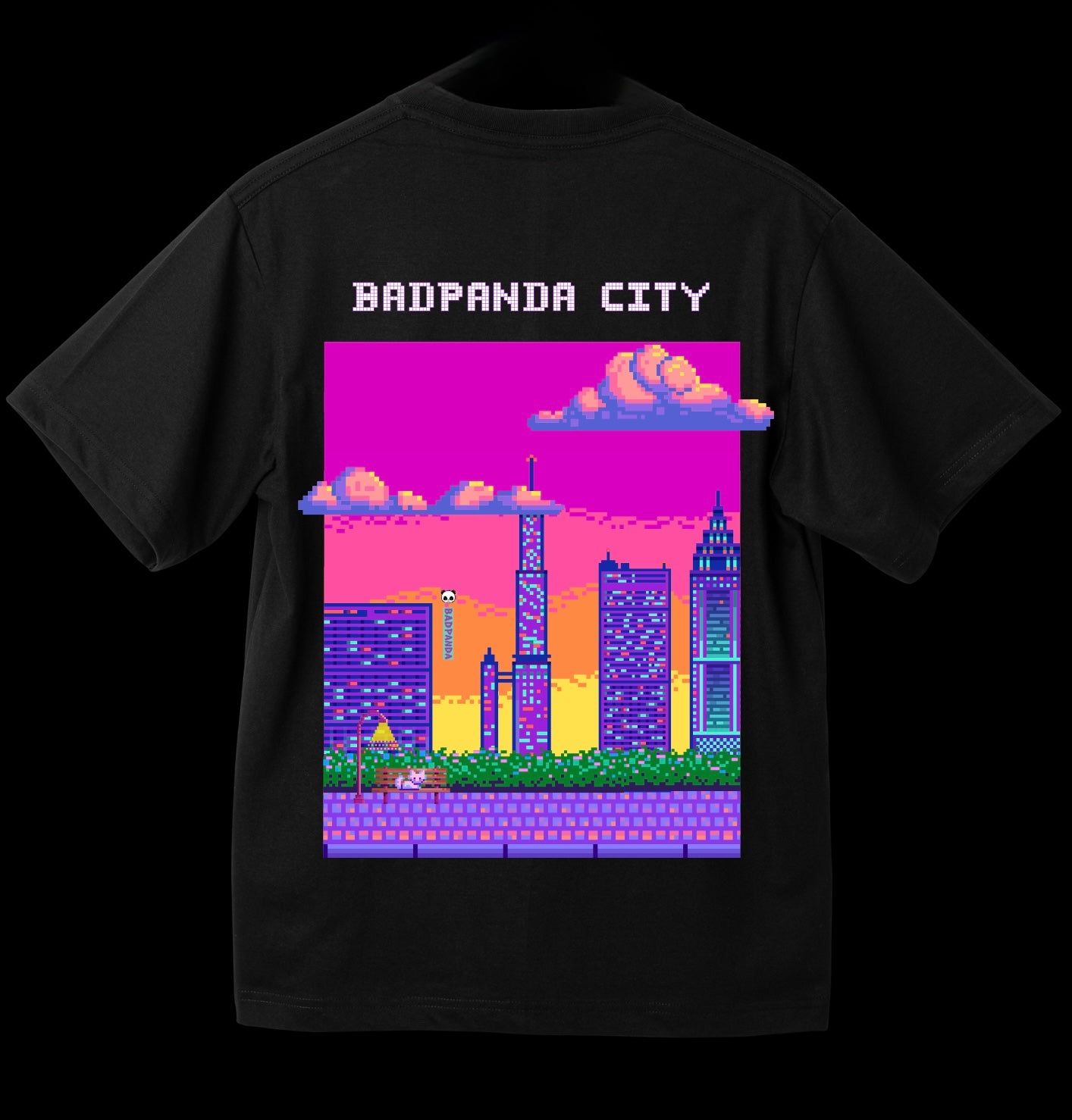 Oversized T-shirt: Bad Panda City