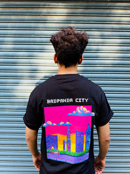 Oversized T-shirt:     Bad Panda City